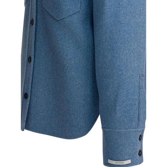 Max Mara Sportmax Virgin Wool Overshirt Jacket tag size 42 Women - Picture 4 of 4